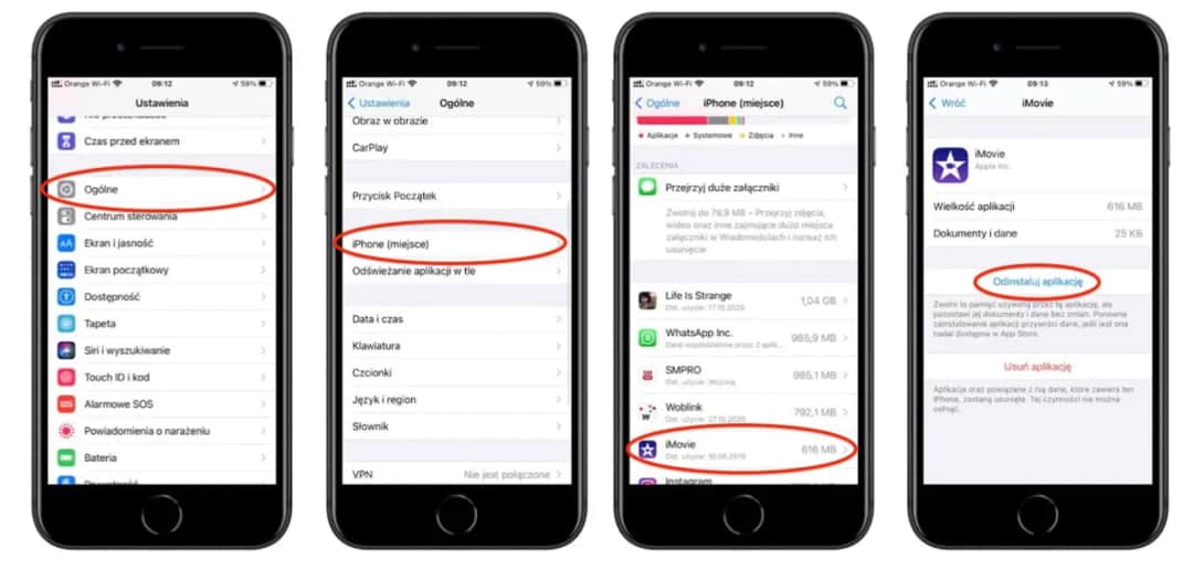 Jak usunąć aplikację z iPhone, której nie ma na ekranie - proste sposoby