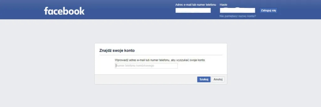 Jak odzyskać facebooka i odzyskać dostęp do swojego konta bez stresu